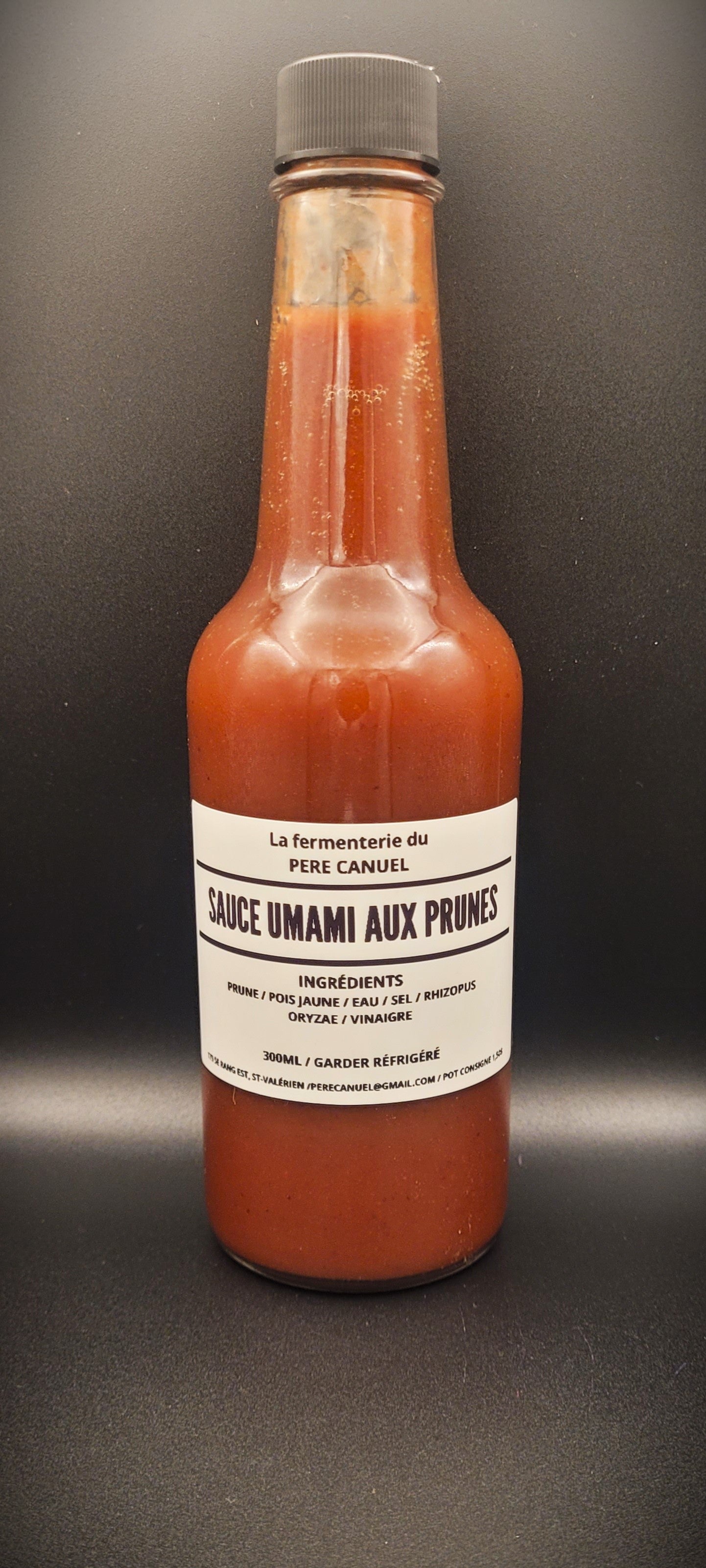 Sauce umami aux prunes