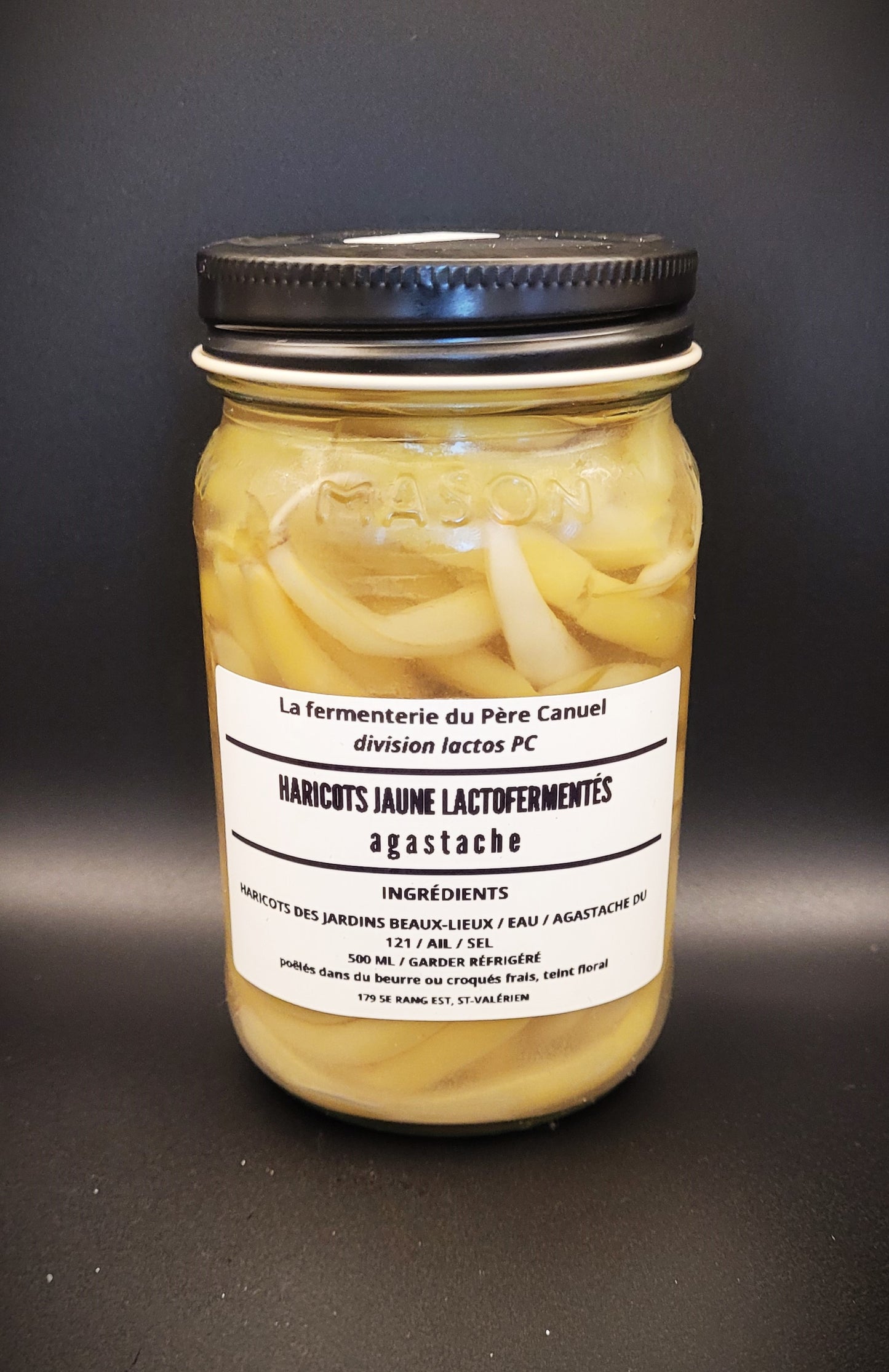 Haricot jaune fermenté à l'agastache