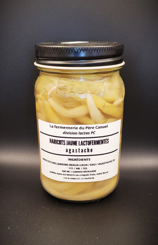 Haricot jaune fermenté à l'agastache