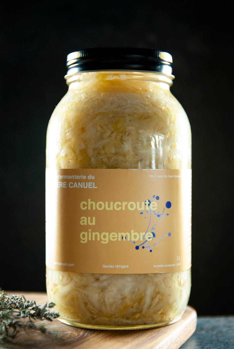 Choucroute au gingembre - La fermenterie du père Canuel