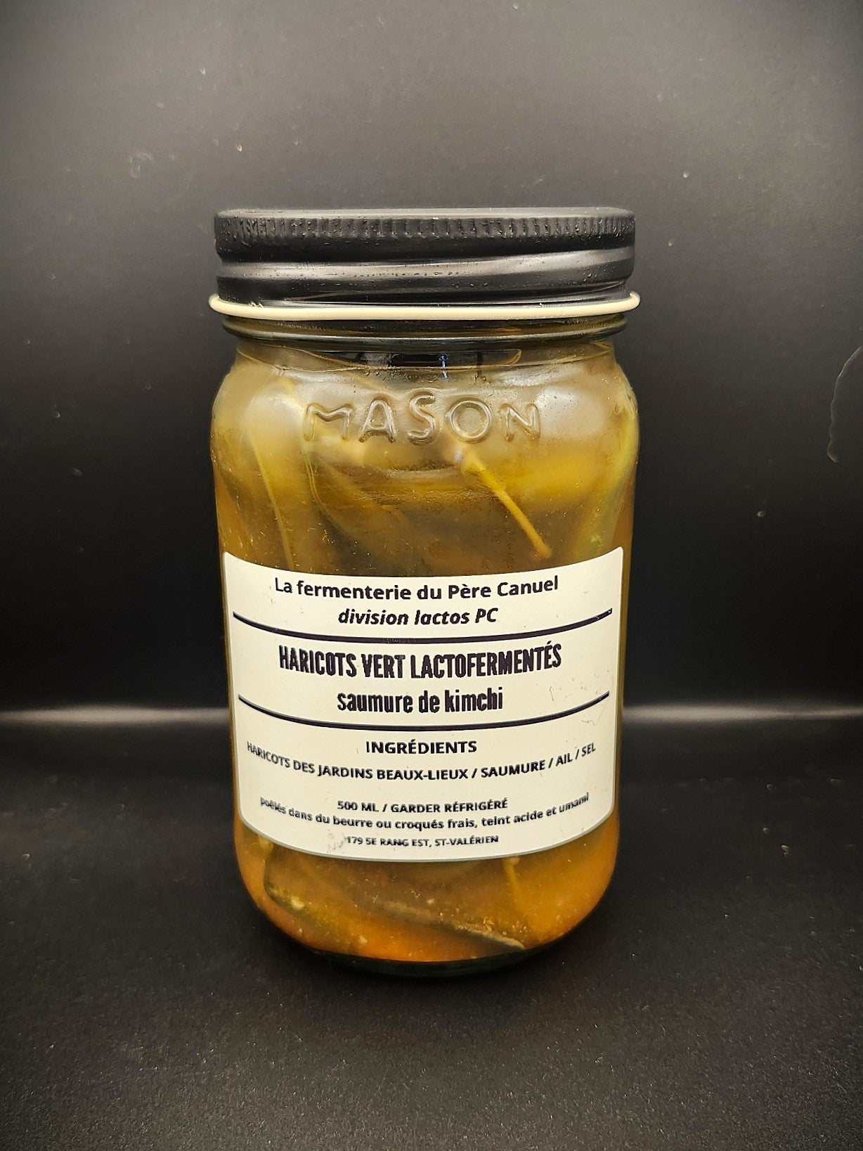 Haricot fermenté - La fermenterie du père Canuel
