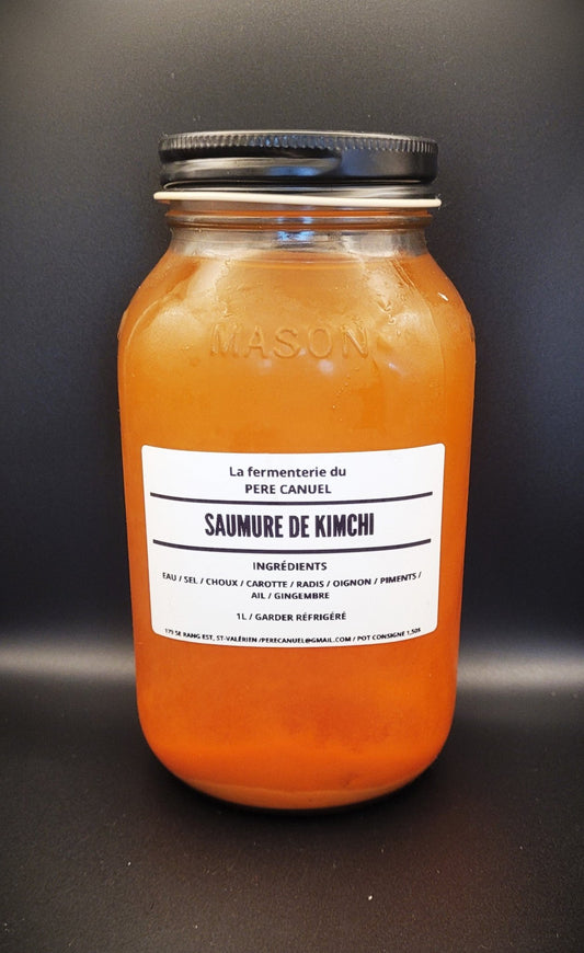 Saumure de Kimchi - La fermenterie du père Canuel