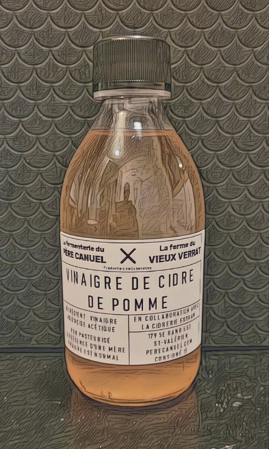 Vinaigre de cidre de pomme - La fermenterie du père Canuel